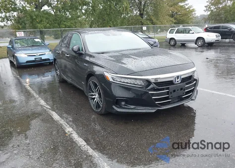 2021 Honda Accord Hybrid Touring из США, поврежденный, VIN 1HGCV3F9XMA013300